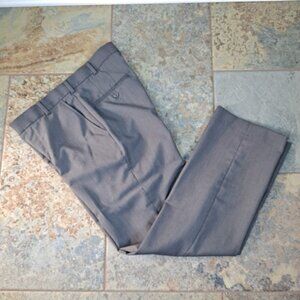 J Ferrar 30 x 30 Men’s Dark Gray Dress Pants Flat Front EUC